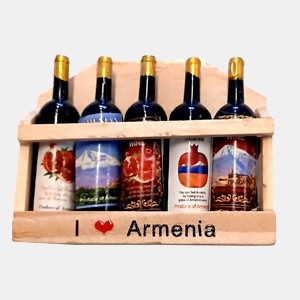 Wooden Magnet Armenia