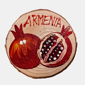 Wooden Magnet Armenia