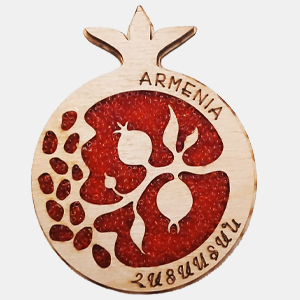 Wooden Magnet Armenia
