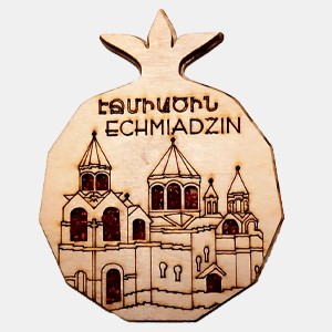 Wooden Magnet Armenia