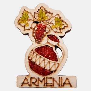 Wooden Magnet Armenia