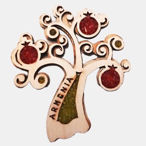 Wooden Magnet Armenia