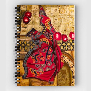Soft cover Pomegranate Notebook