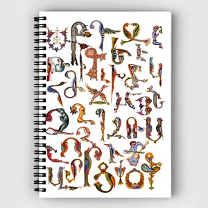 Soft Cover Notebook Armenian Alphabet