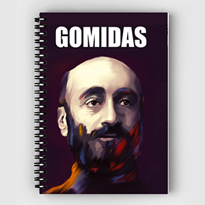 Softcover Notebook Gomidas Vartabet
