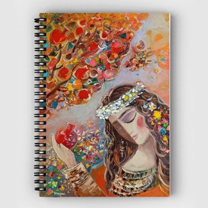 Softcover Notebook Pomegranate Girl