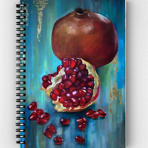 Softcover Notebook Pomegranate