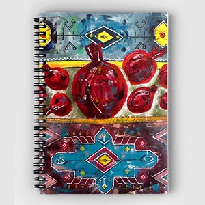 Softcover Notebook Pomegranate