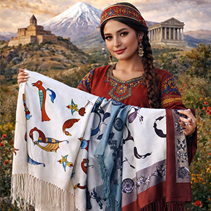 Armenian Scarf Armenian birdletter