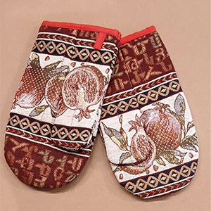 Oven Mitt Heat resistant, Armenian Fabric 1 pair