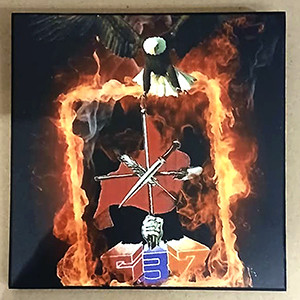 Wood cut pictures "ARF Zinanshan" 20 x 20 cm