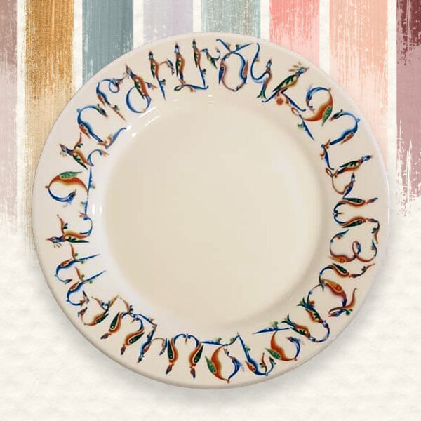 Plates Armenian heritage birdletters 24 x 24 cm