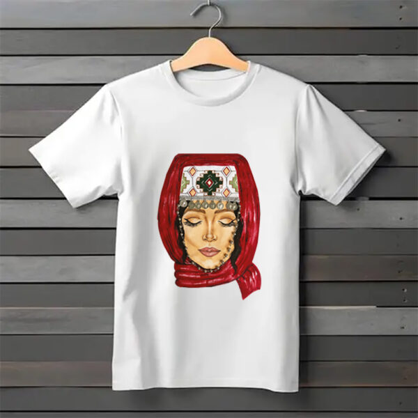 Armenian T-Shirt Armenian Girl White