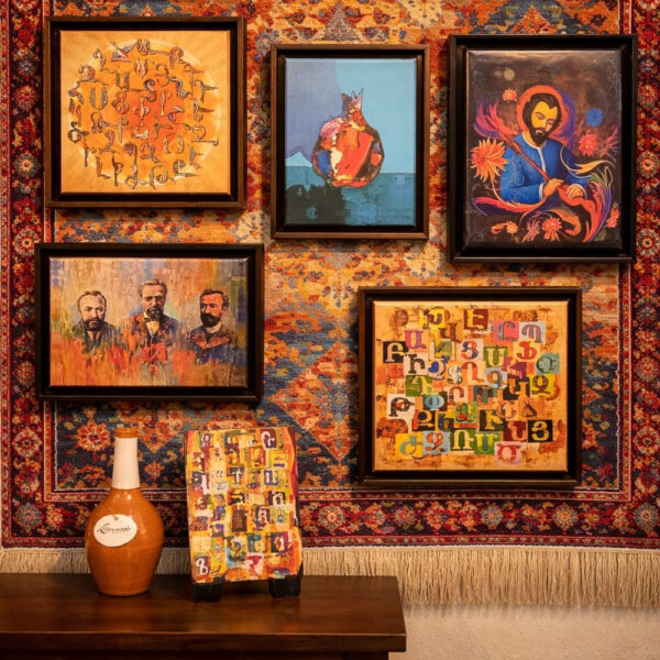 Canvas Art Print Armenian design