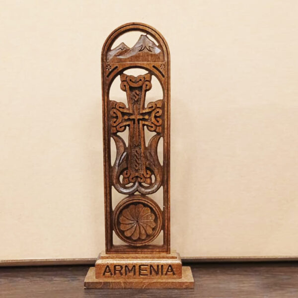 Khatchkar Armenian cross 27 x 11.5 cm