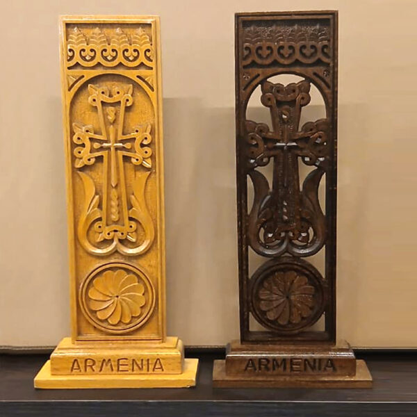 Khatchkar 3 Armenian cross 32 x 13.5 cm