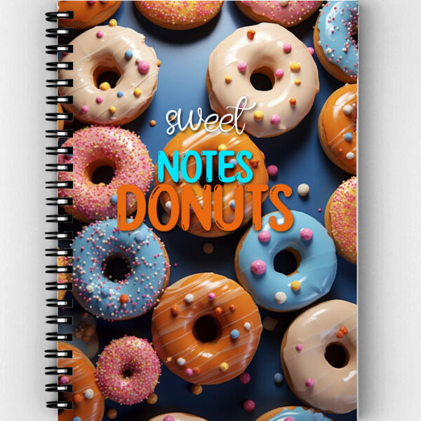 "Donuts" Notebook