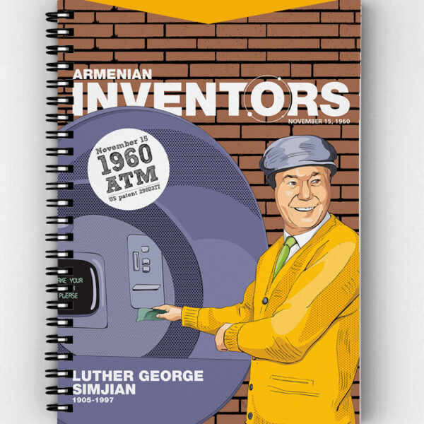 Armenian Inventors ” Luther George Simijian ” Notebook