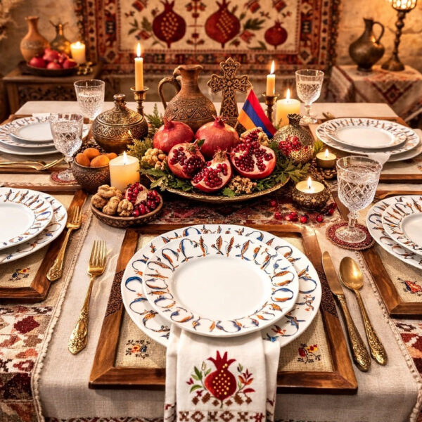 Plates Armenian heritage birdletters