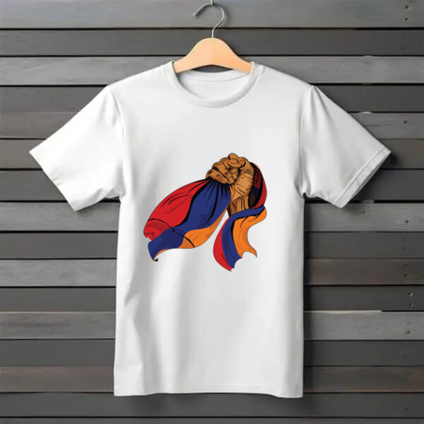 Armenian T-Shirt "Prountsk" White