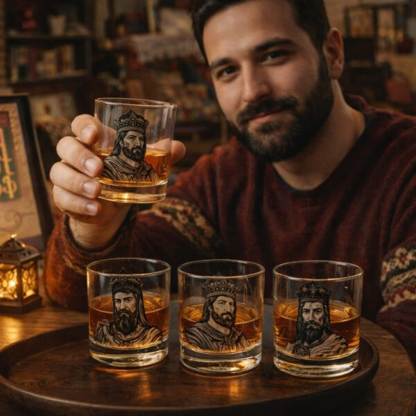 "Armenian Kings" Whisky Glasses