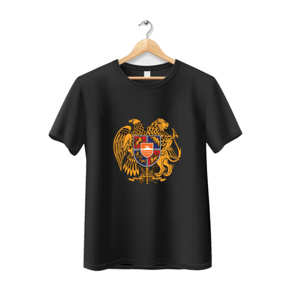 Armenian T-Shirt Armenian Zinaneshan Black