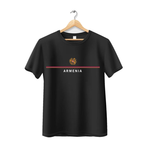 Armenian T-Shirt "Armenia" Black