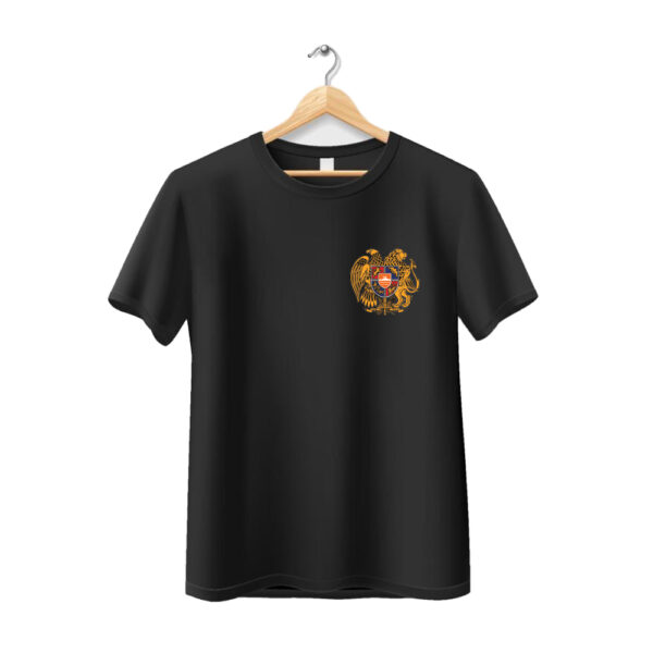 Armenian T-Shirt Armenian Zinaneshan Black