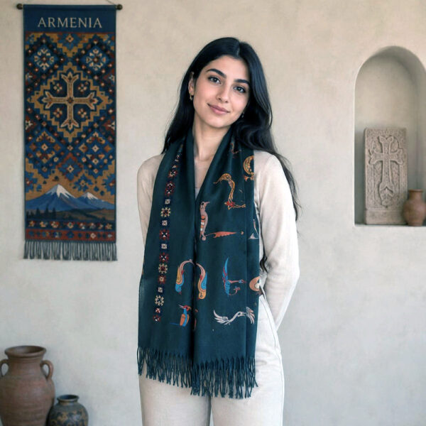 Armenian Scarf Armenian birdletter