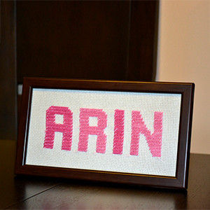 Custom Name Price : $7 per letter