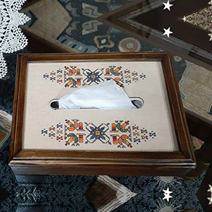 Wooden Tissue Box Sevaz work