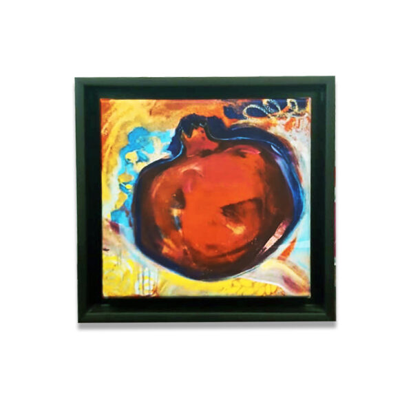 Canvas Art Print Armenian Pomegranate 21 x 23 cm